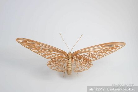 Скульптуры из бамбука Noriyuki Saitoh