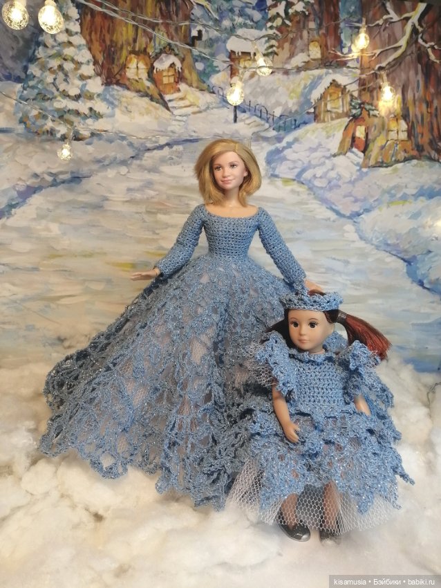 Наша зимняя сказка — Одежда и обувь для кукол своими руками: фото (фото 6)