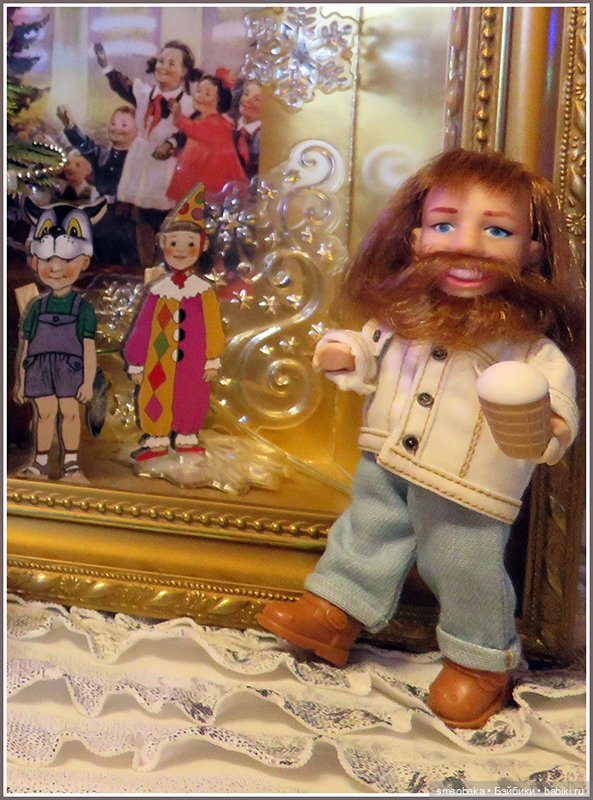 Первая "ёлка" Ирочки с папой и мамой