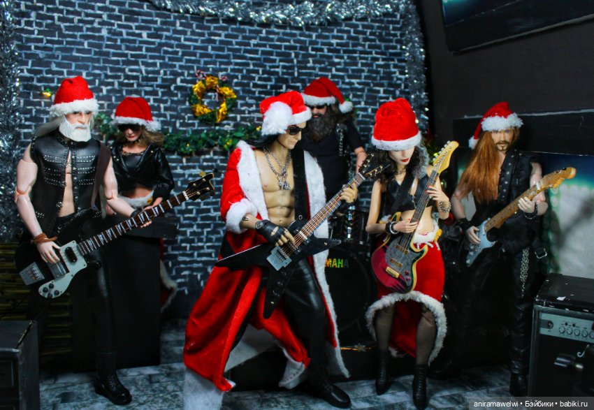 Назгулы на Рок-ёлке 🌲🤘 — Гибриды шарнирных кукол (не БЖД): подбор тела