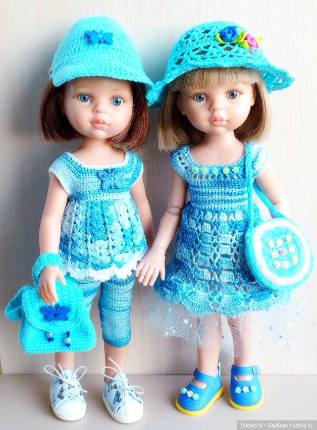 Итоги уходящего 2024 г.: наряды для паолочек крючком