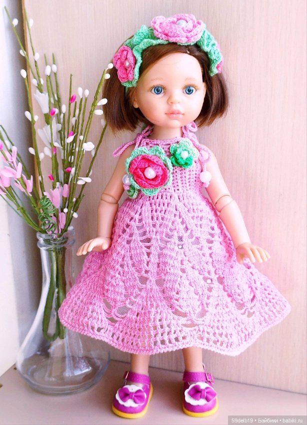 Итоги уходящего 2024 г.: наряды для паолочек крючком (фото 6)