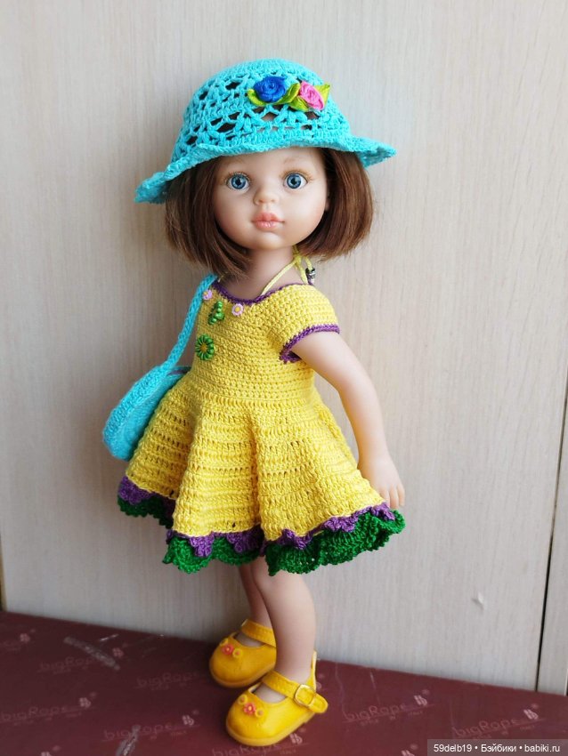 Итоги уходящего 2024 г.: наряды для паолочек крючком