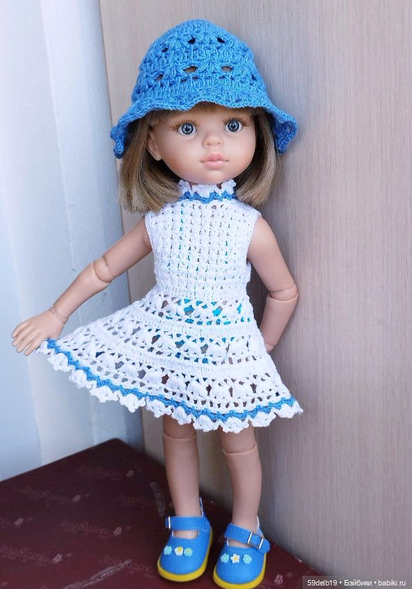 Итоги уходящего 2024 г.: наряды для паолочек крючком