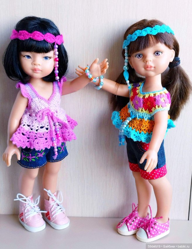 Итоги уходящего 2024 г.: наряды для паолочек крючком (фото 9)