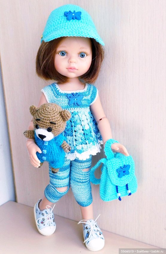 Итоги уходящего 2024 г.: наряды для паолочек крючком (фото 3)