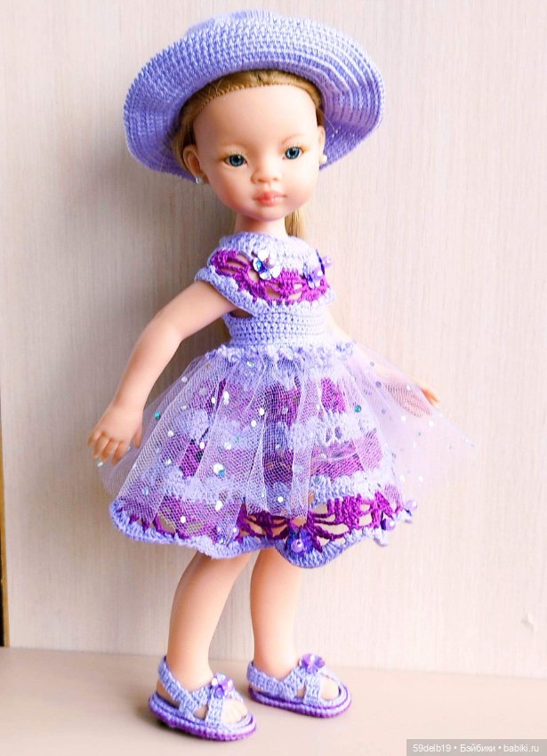 Итоги уходящего 2024 г.: наряды для паолочек крючком