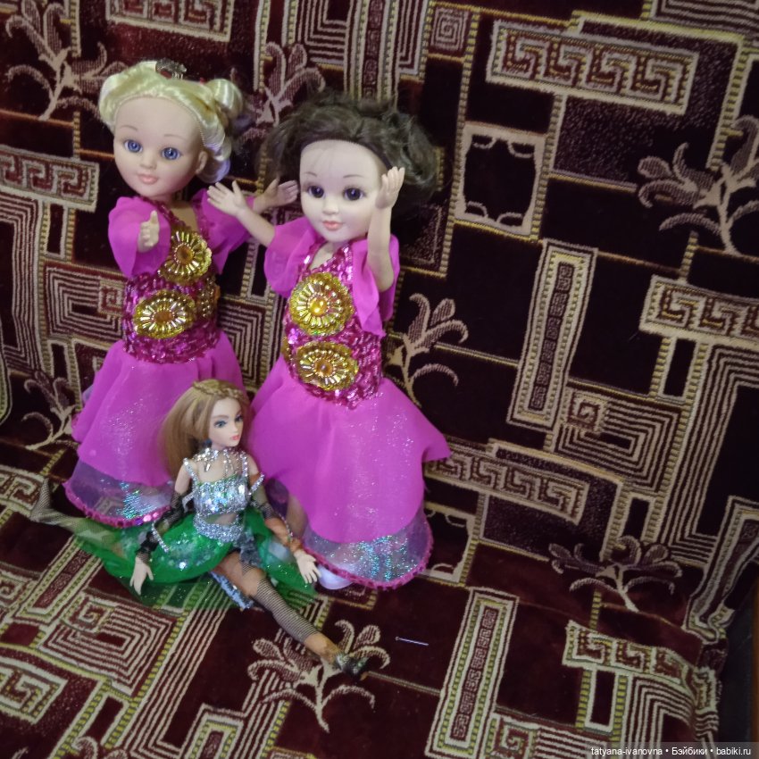 Восточная сказка — Испанские куклы (разное): Vestida de Azul (фото 6)