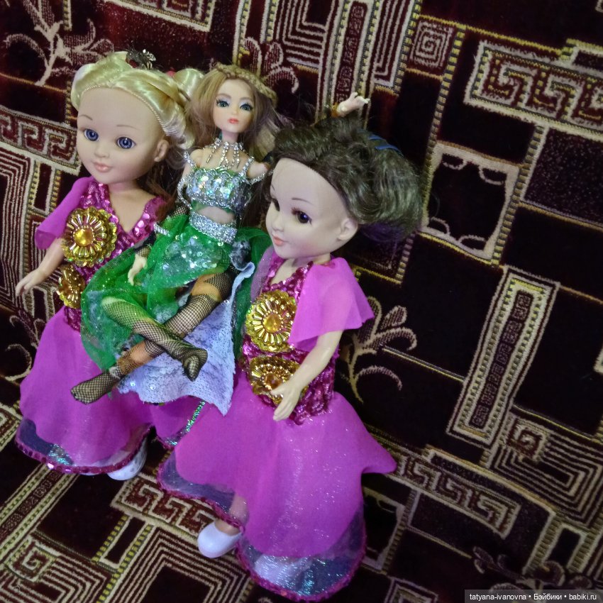 Восточная сказка — Испанские куклы (разное): Vestida de Azul (фото 7)