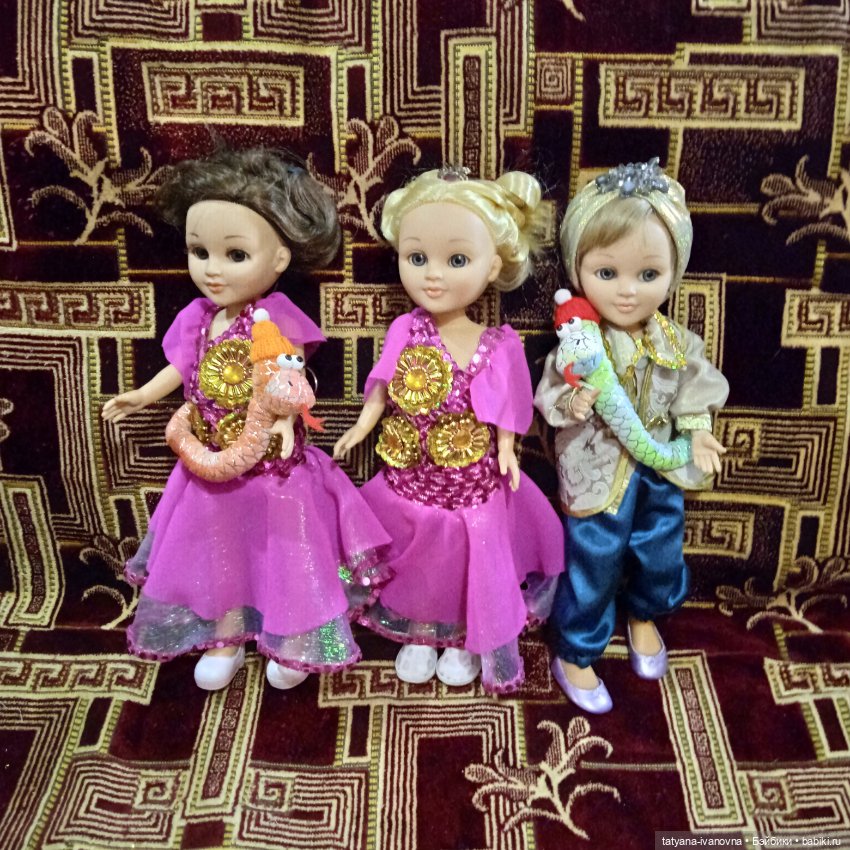 Восточная сказка — Испанские куклы (разное): Vestida de Azul (фото 8)