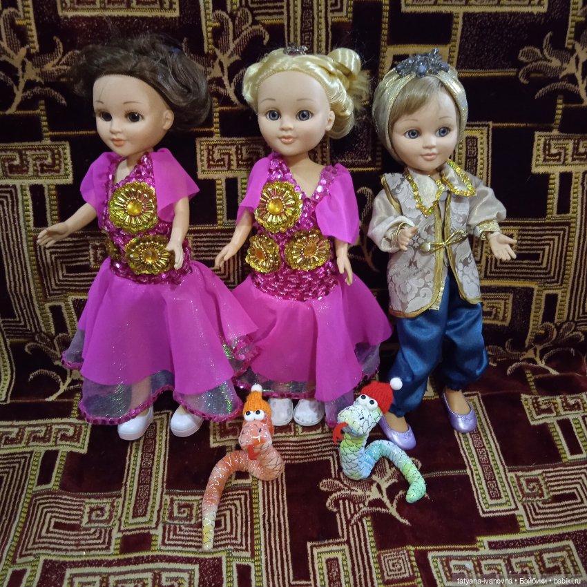 Восточная сказка — Испанские куклы (разное): Vestida de Azul