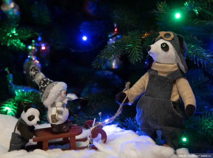 Сеня и Веня — Авторские мишки Тедди и друзья: фото (фото 8)