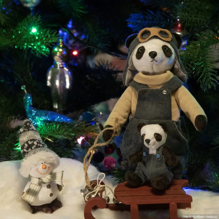 Сеня и Веня — Авторские мишки Тедди и друзья: фото (фото 9)