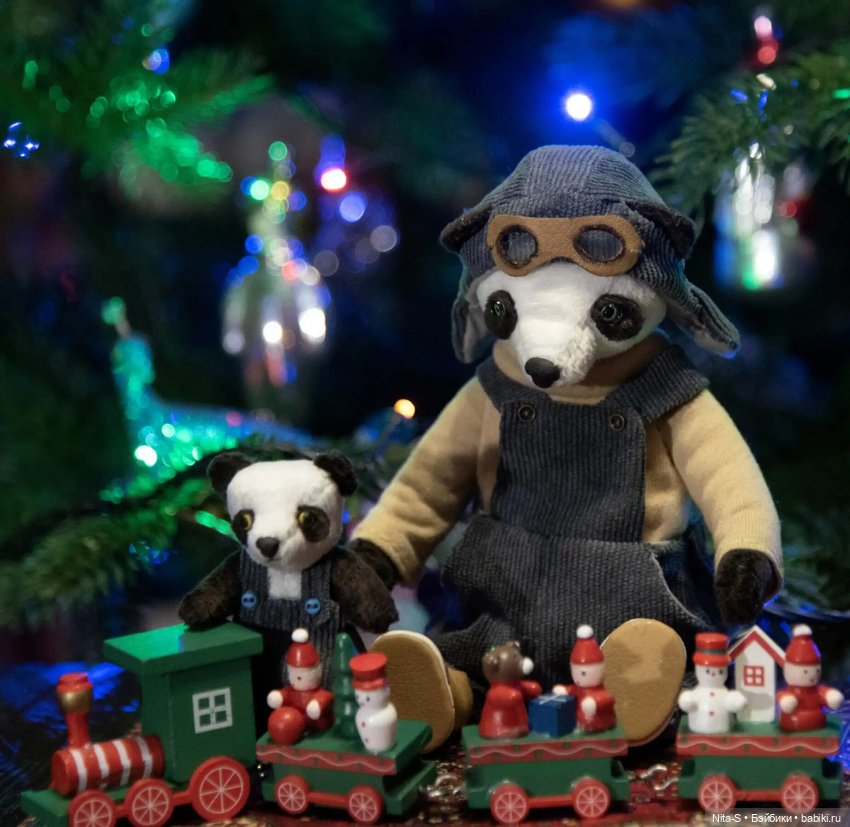 Сеня и Веня — Авторские мишки Тедди и друзья: фото (фото 5)