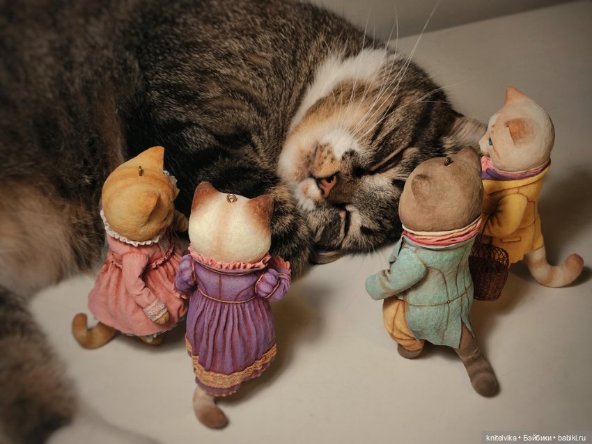 Романтические истории — Ватные игрушки на елку: ретро