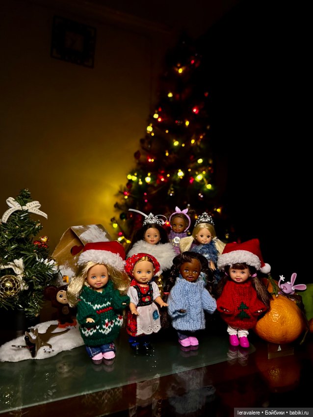 С новым 2025 годом 🎄🎅🏼 — Куклы Kelly (Келли): Сестра Барби (фото 9)