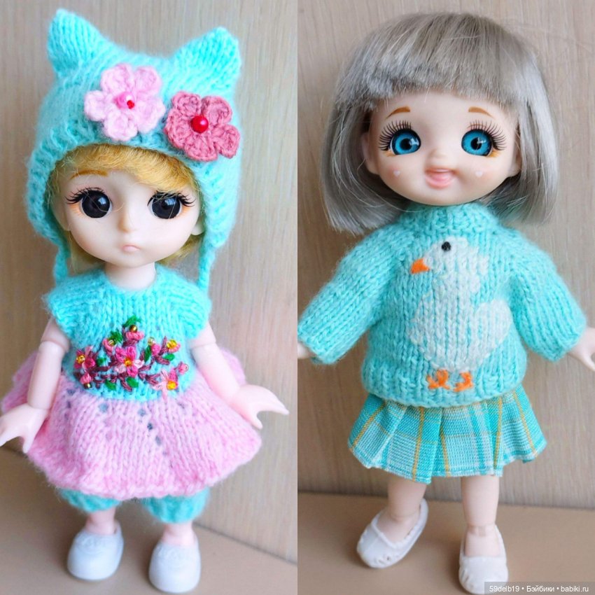 Итоги 2024 г: куклы бабольки и их нарядики