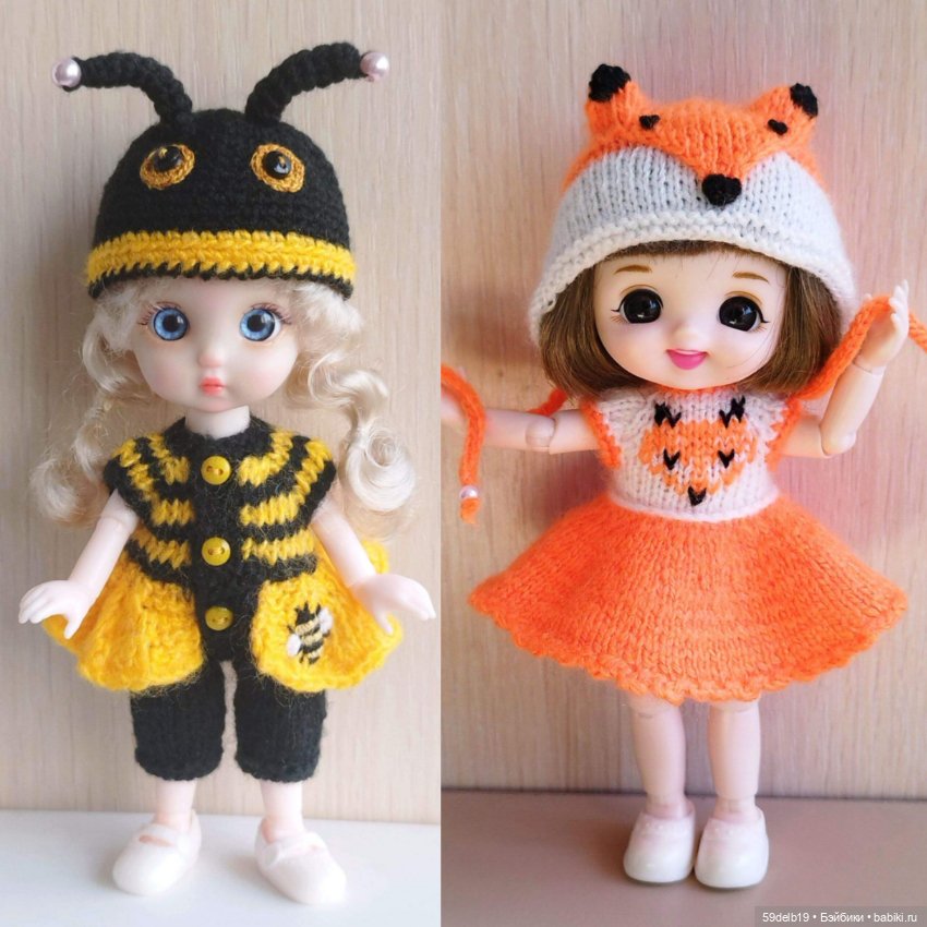 Итоги 2024 г: куклы бабольки и их нарядики