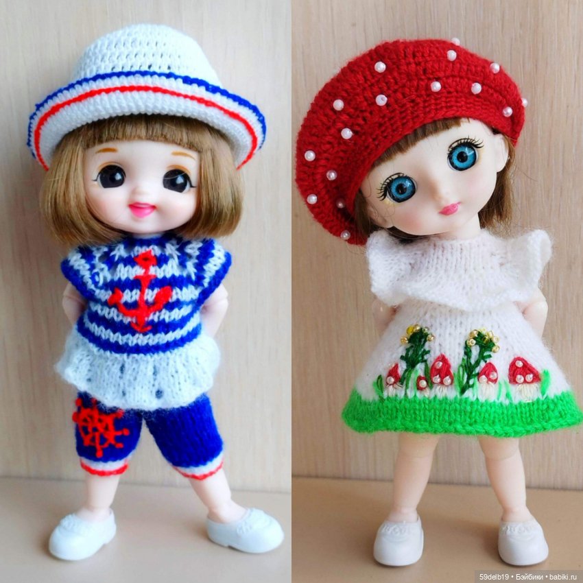 Итоги 2024 г: куклы бабольки и их нарядики
