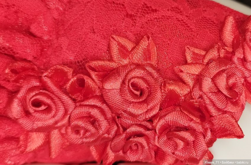 Платье "красная роза ' — Куклы Paola Reina (Паола Рейна): новинки (фото 4)