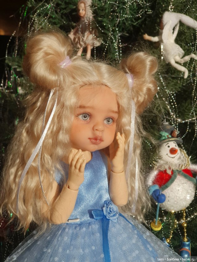 Авторские игрушки на нашей елке