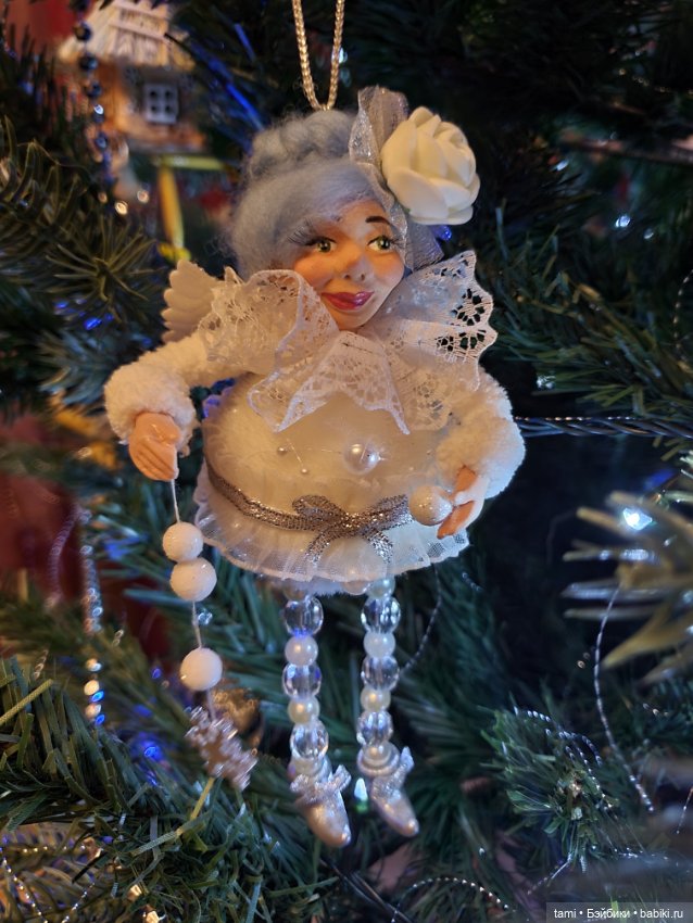 Авторские игрушки на нашей елке