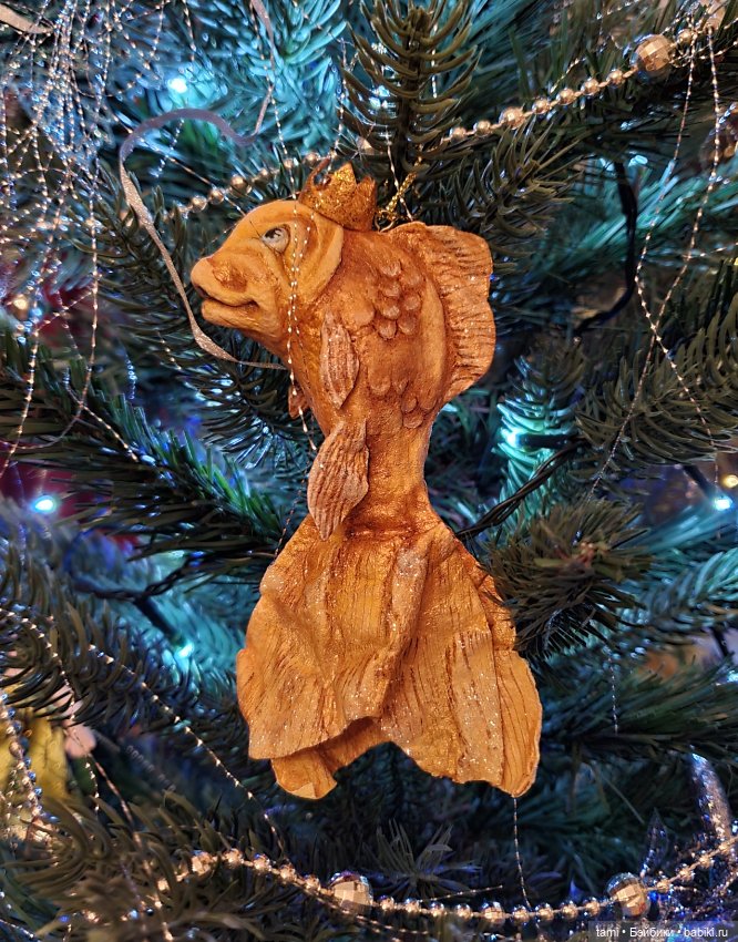 Авторские игрушки на нашей елке