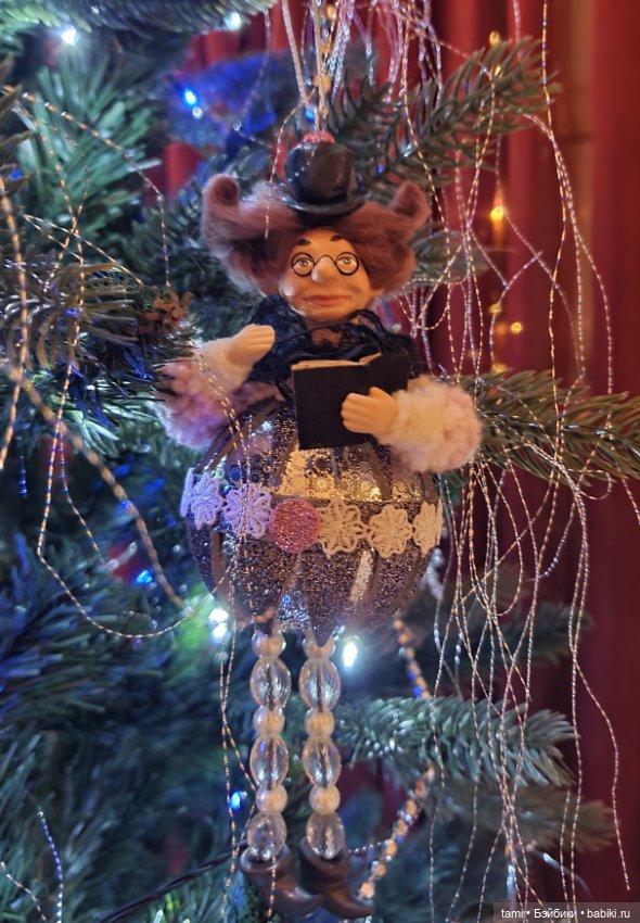 Авторские игрушки на нашей елке