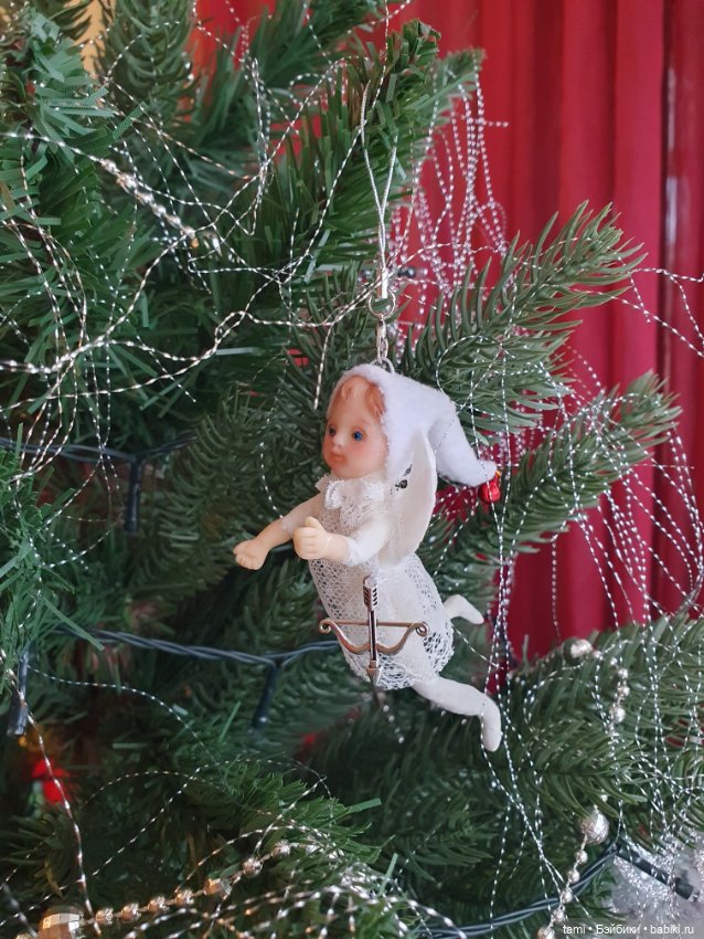 Авторские игрушки на нашей елке