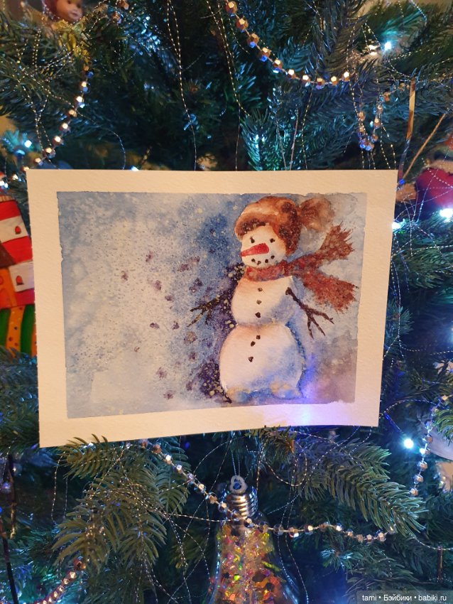 Авторские игрушки на нашей елке