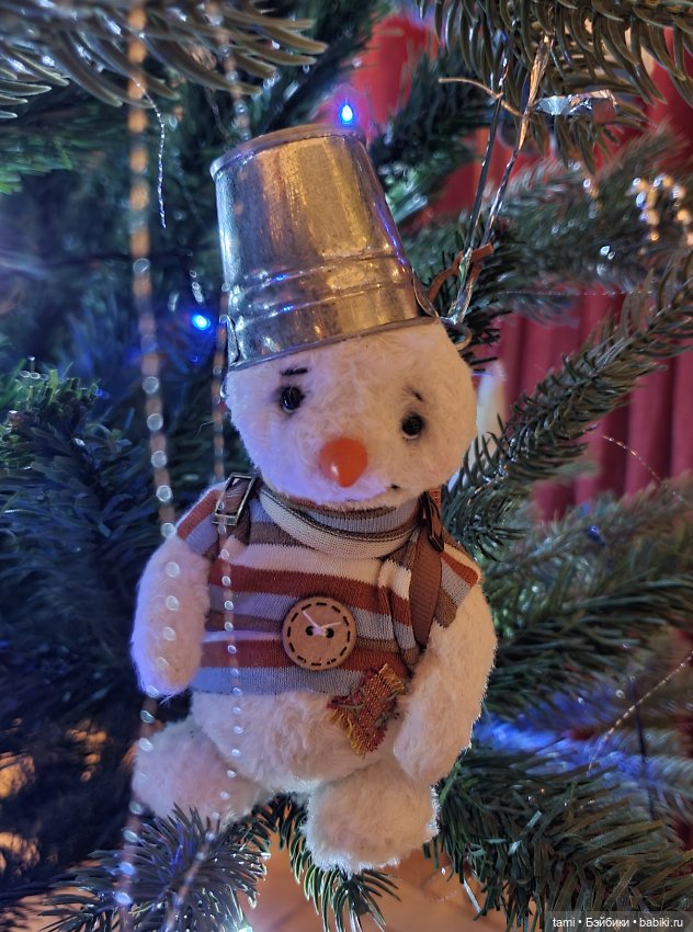 Авторские игрушки на нашей елке