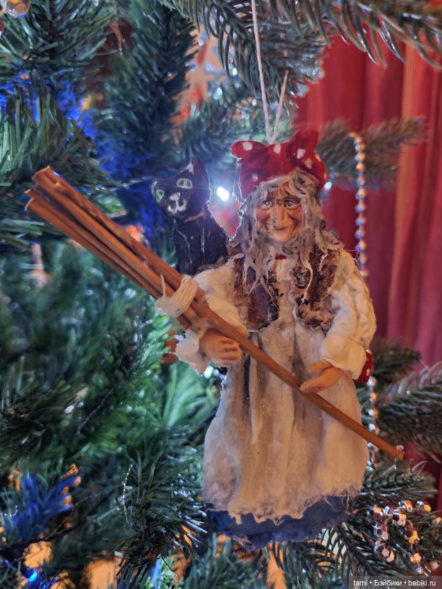 Авторские игрушки на нашей елке