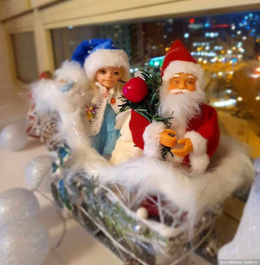 Авторские игрушки на нашей елке