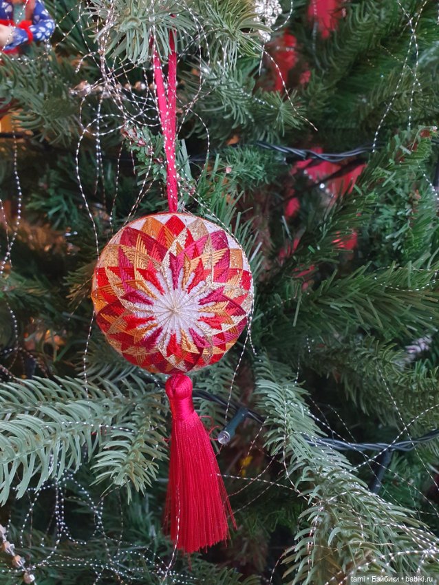 Авторские игрушки на нашей елке