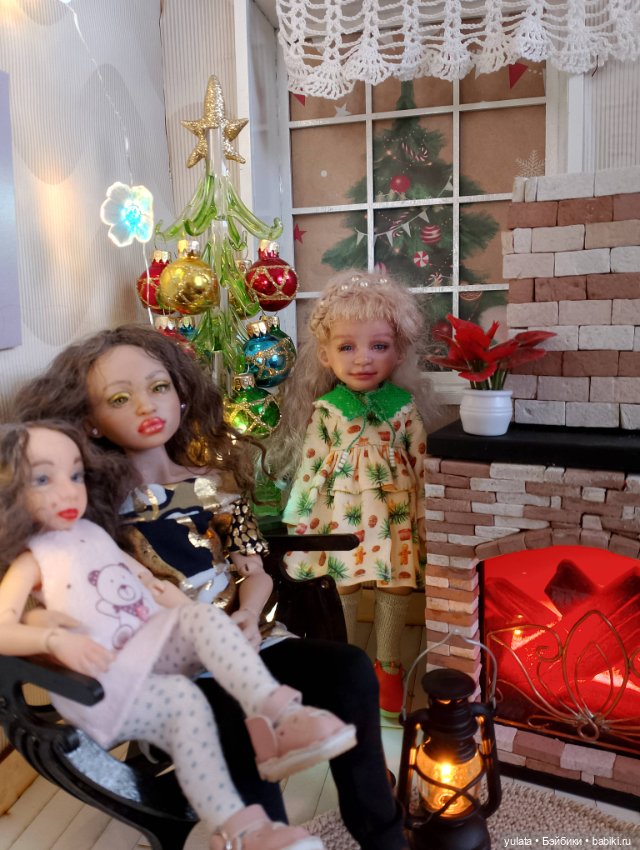 У елочки — Домашние фото авторских кукол: личные коллекции (фото 4)