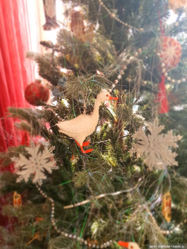 Авторские игрушки на нашей елке