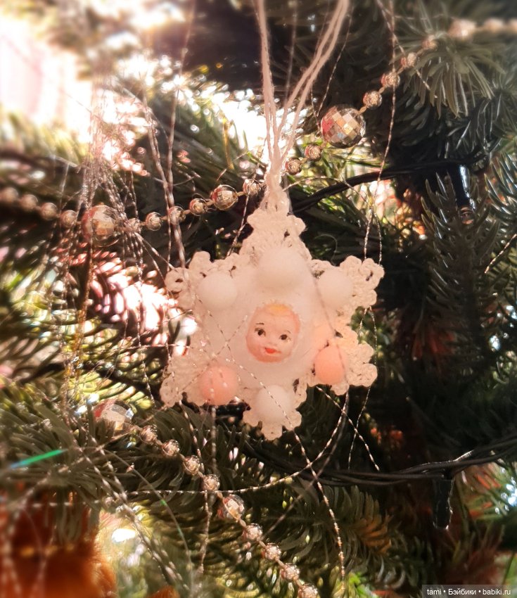 Авторские игрушки на нашей елке