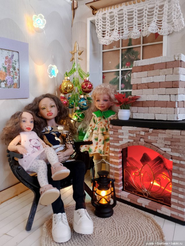 У елочки — Домашние фото авторских кукол: личные коллекции (фото 2)