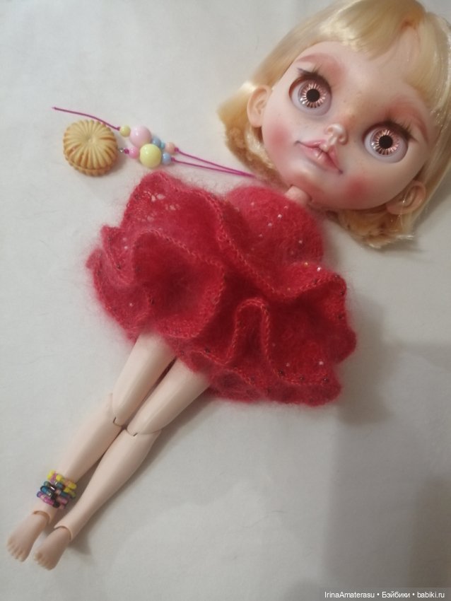 🍄Платье "Мухомор"🍄 — Одежда и обувь для кукол своими руками: фото (фото 3)