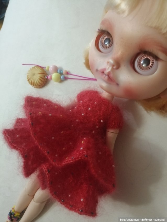 🍄Платье "Мухомор"🍄 — Одежда и обувь для кукол своими руками: фото (фото 5)