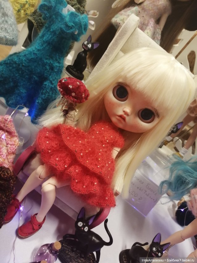 🍄Платье "Мухомор"🍄 — Одежда и обувь для кукол своими руками: фото (фото 8)