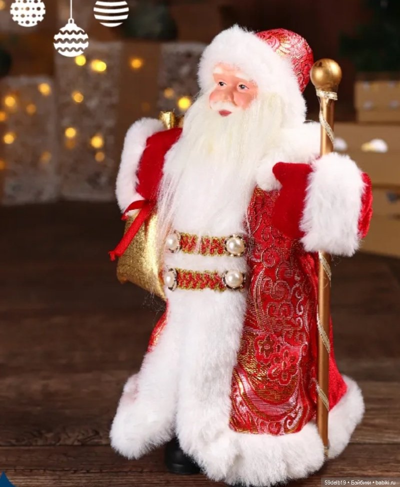 Деды Морозы на витринах магазинов (фото 7)