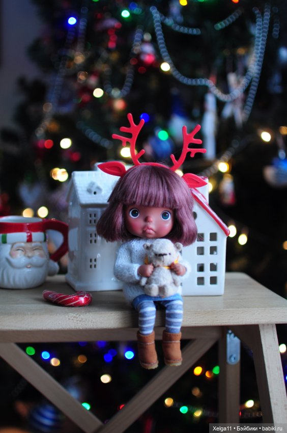 С Новым годом — Куклы Pututu (Путуту): дизайнерский винил (фото 5)