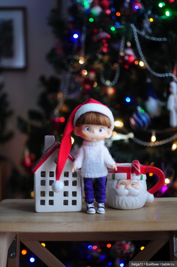 С Новым годом — Куклы Pututu (Путуту): дизайнерский винил (фото 4)