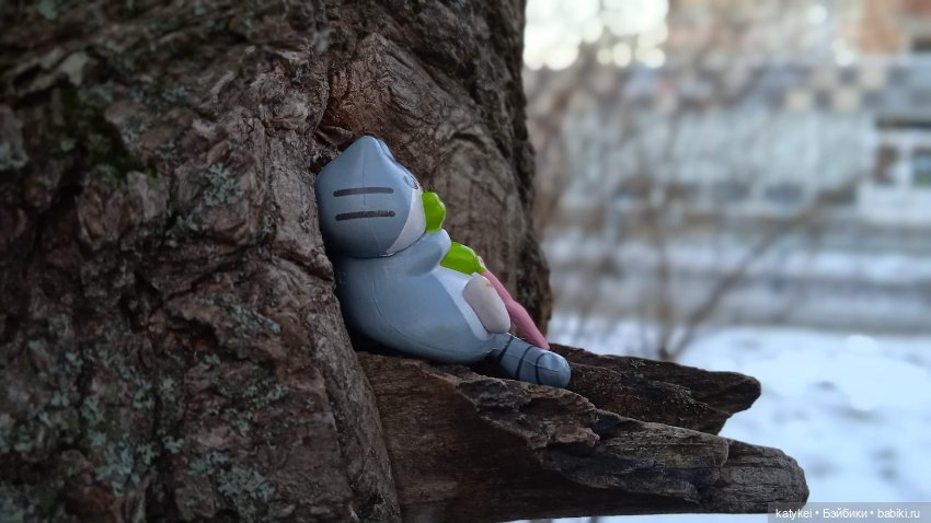 Новогодняя фотосессия котика