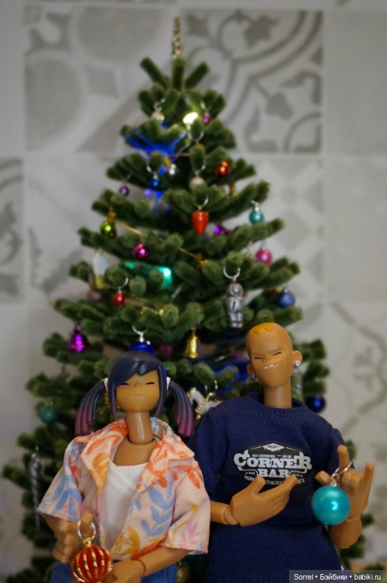 Новогодняя ёлочка из синельной проволоки