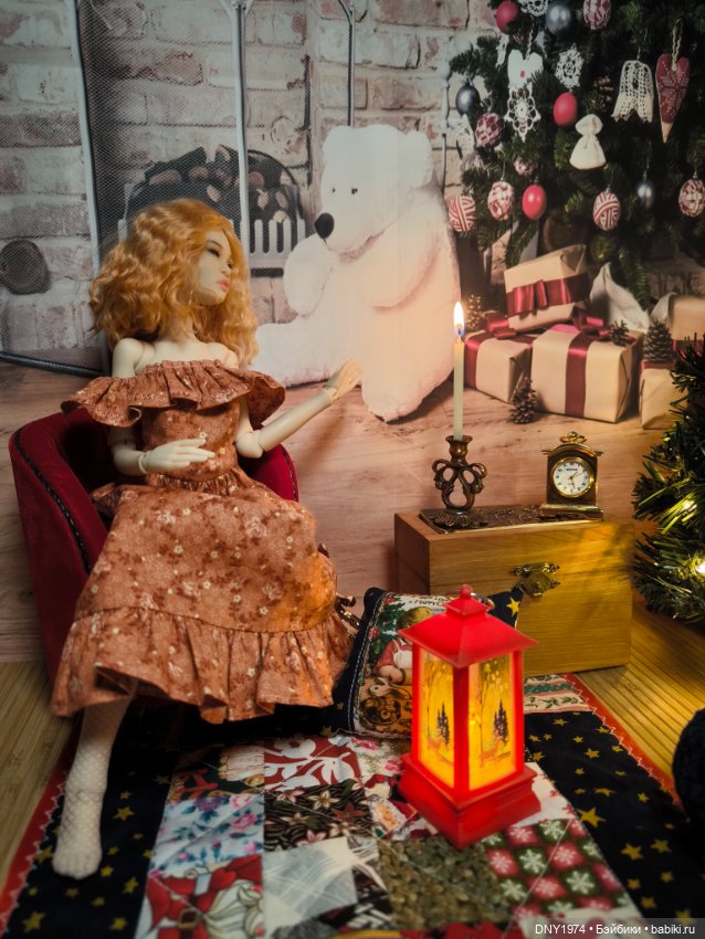 Новогодние мечты Ли Линг — Куклы Dart dolls (Анна Шиткина): российские BJD (БЖД)