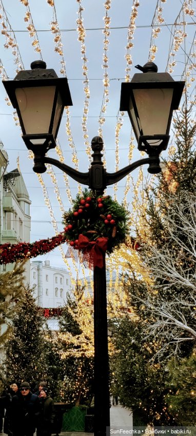 Лабубу путешествует в Рождество:)