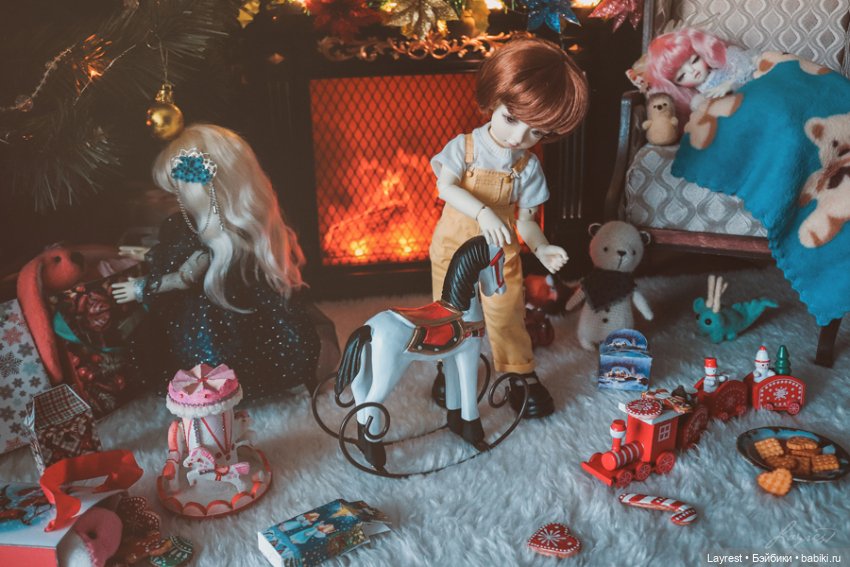 Первый день Нового Года — Фотоистории с куклами BJD (БЖД): сериалы