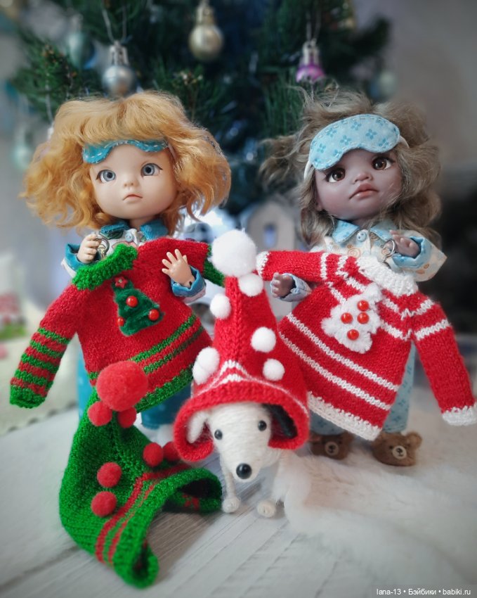 Новогоднее утро! 🎁🎅🎄❄️🥳 — Одежда и обувь для кукол своими руками: фото (фото 8)
